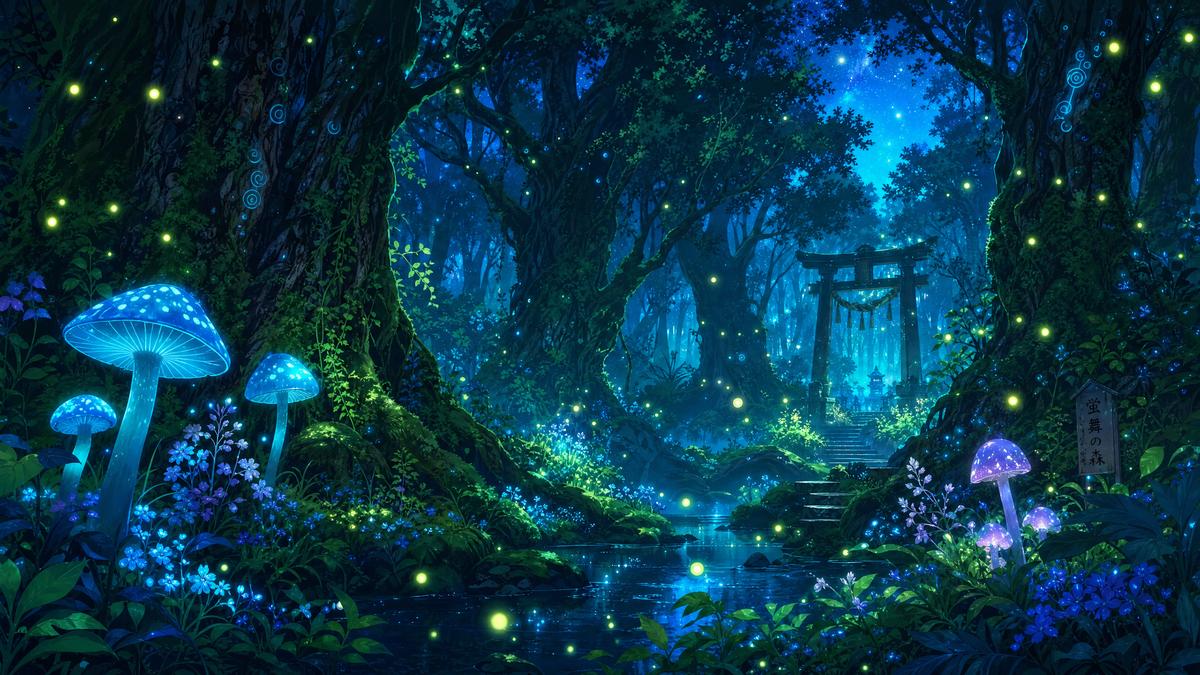 抖阴 抖阴探秘：夜光植物奇幻世界视频演示