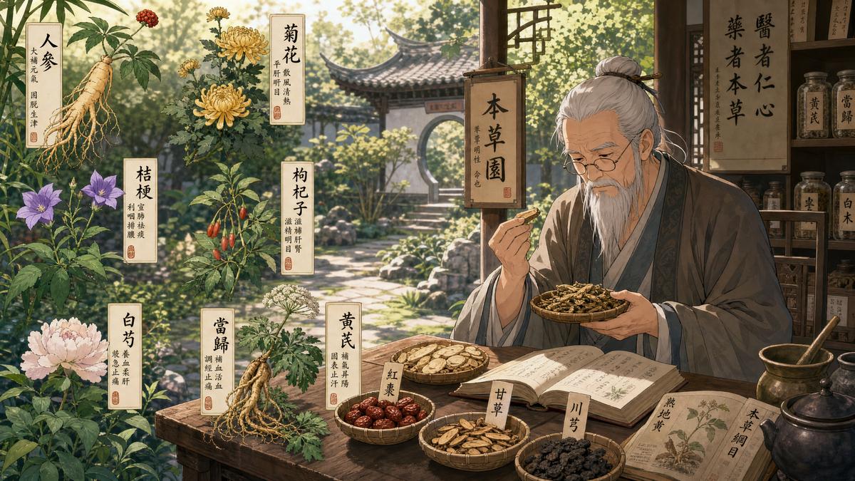 抖阴 抖阴百科：中草药植物识别视频教程大全